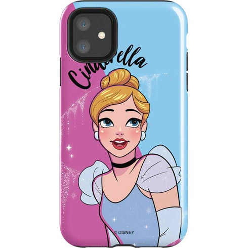 Disney Princess Cinderella Art iPhone 11 Impact Case