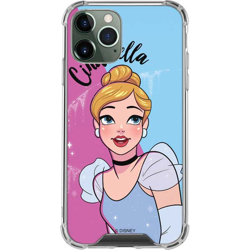 Disney Princess Cinderella Art iPhone 12 Pro Clear Case