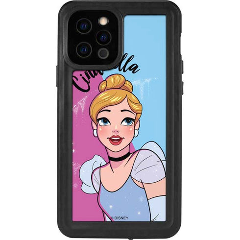 Disney Princess Cinderella Art iPhone 12 Pro Waterproof Case