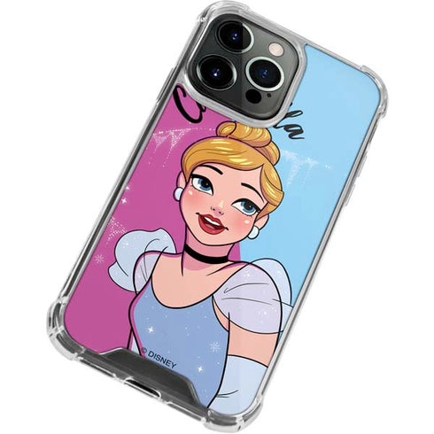 Disney Princess Cinderella Art iPhone 13 Pro Max Clear Case