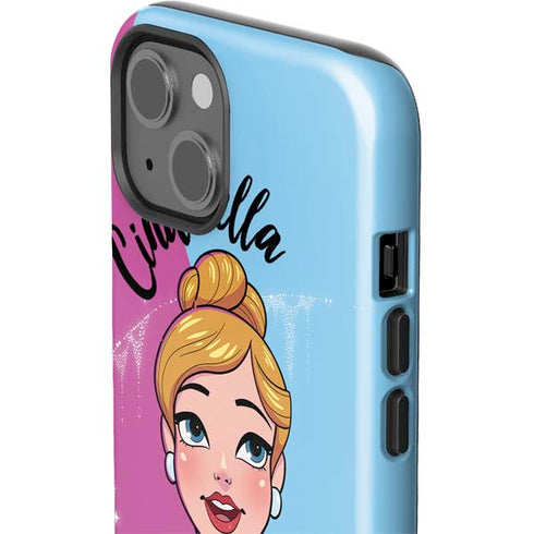 Disney Princess Cinderella Art iPhone 15 Impact Case