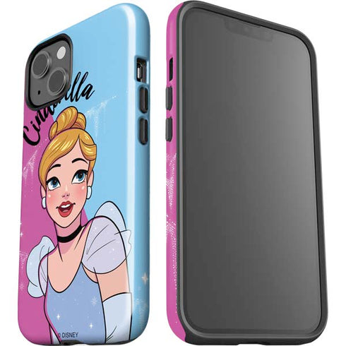 Disney Princess Cinderella Art iPhone 15 Impact Case