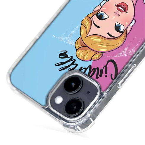 Disney Princess Cinderella Art iPhone 15 Plus MagSafe Case