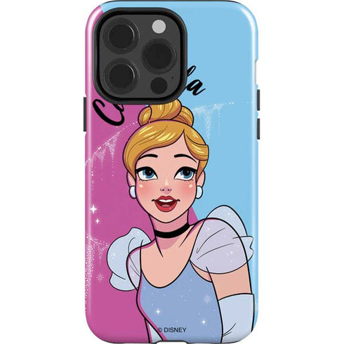 Disney Princess Cinderella Art iPhone 14 Pro Impact Case