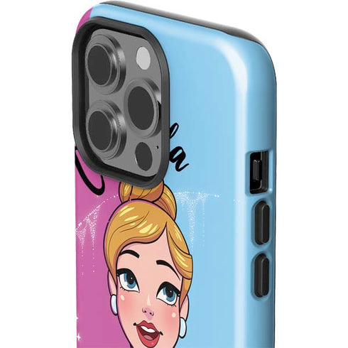 Disney Princess Cinderella Art iPhone 14 Pro Impact Case