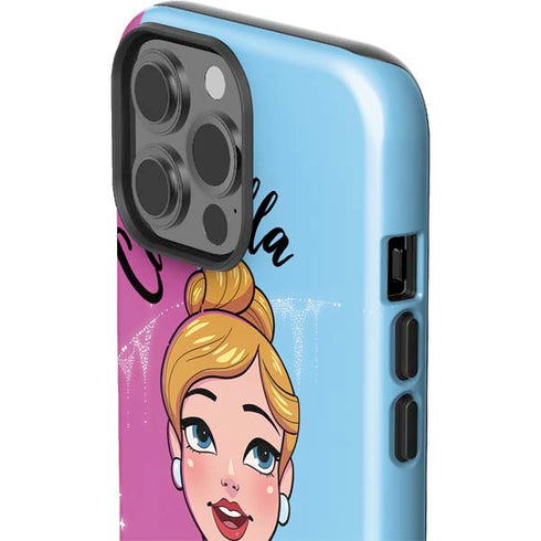 Disney Princess Cinderella Art iPhone 15 Pro Max Impact Case