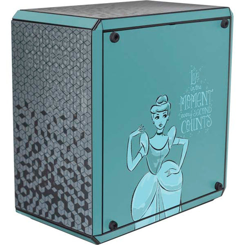 Disney Princess Cinderella Live in the Moment Art Cooler Master MasterBox Q300L Mini Tower Skin