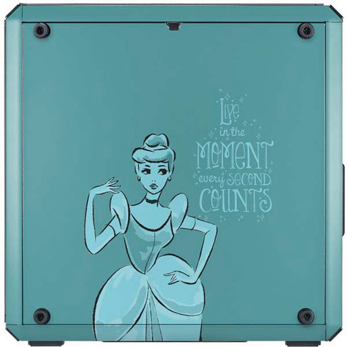 Disney Princess Cinderella Live in the Moment Art Cooler Master MasterBox Q300L Mini Tower Skin