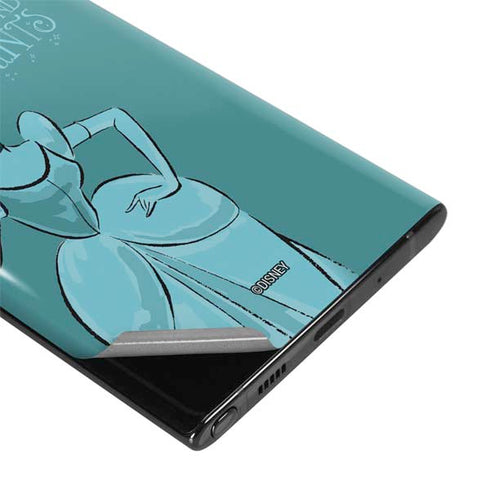Disney Princess Cinderella Live in the Moment Art Galaxy Note 10 Plus Skin