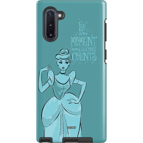 Disney Princess Cinderella Live in the Moment Art Galaxy Note 10 Pro Case
