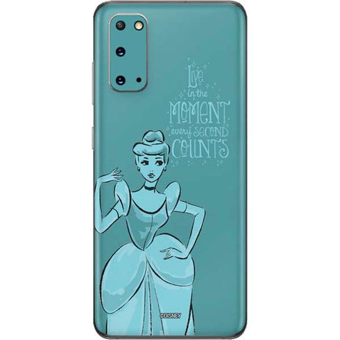 Disney Princess Cinderella Live in the Moment Art Galaxy S20 Skin