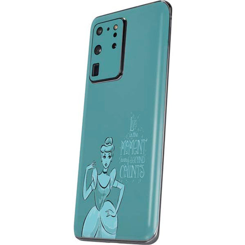 Disney Princess Cinderella Live in the Moment Art Galaxy S20 Ultra 5G Skin