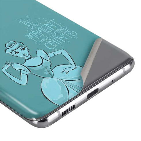 Disney Princess Cinderella Live in the Moment Art Galaxy S20 Ultra 5G Skin