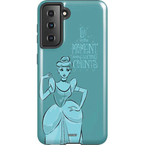 Disney Princess Cinderella Live in the Moment Art Galaxy S21 5G Pro Case