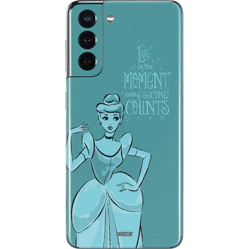 Disney Princess Cinderella Live in the Moment Art Galaxy S21 5G Skin