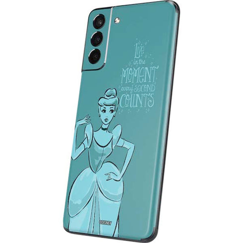 Disney Princess Cinderella Live in the Moment Art Galaxy S21 5G Skin