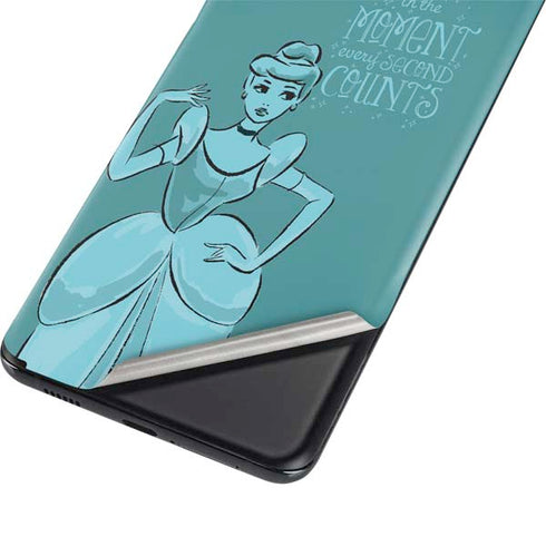 Disney Princess Cinderella Live in the Moment Art Galaxy S21 5G Skin