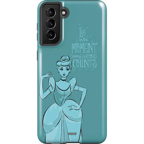 Disney Princess Cinderella Live in the Moment Art Galaxy S21 FE Pro Case
