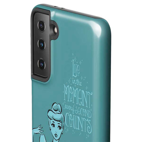 Disney Princess Cinderella Live in the Moment Art Galaxy S21 FE Pro Case