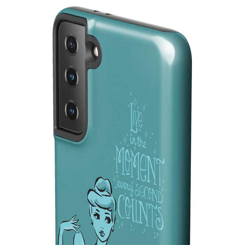 Disney Princess Cinderella Live in the Moment Art Galaxy S21 Plus 5G Pro Case