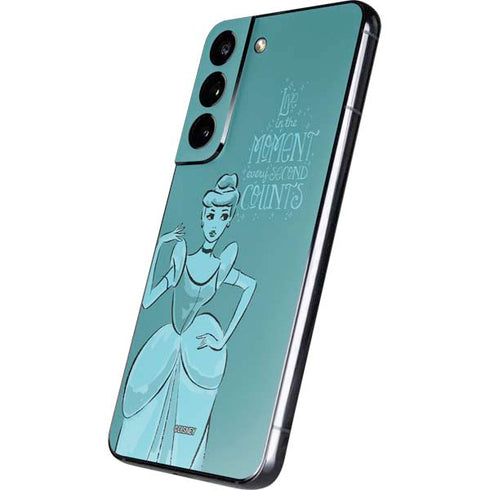 Disney Princess Cinderella Live in the Moment Art Galaxy S22 Skin