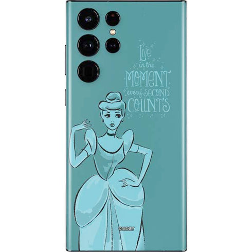 Disney Princess Cinderella Live in the Moment Art Galaxy S22 Ultra Skin