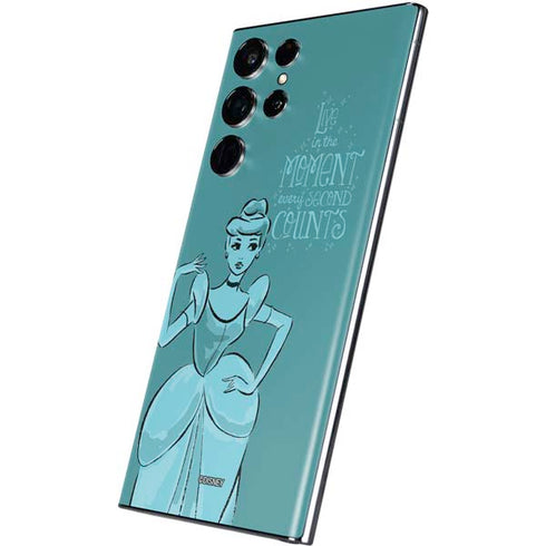 Disney Princess Cinderella Live in the Moment Art Galaxy S22 Ultra Skin