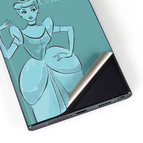 Disney Princess Cinderella Live in the Moment Art Galaxy S22 Ultra Skin