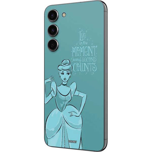 Disney Princess Cinderella Live in the Moment Art Galaxy S23 Plus Skin