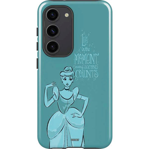 Disney Princess Cinderella Live in the Moment Art Galaxy S23 Pro Case