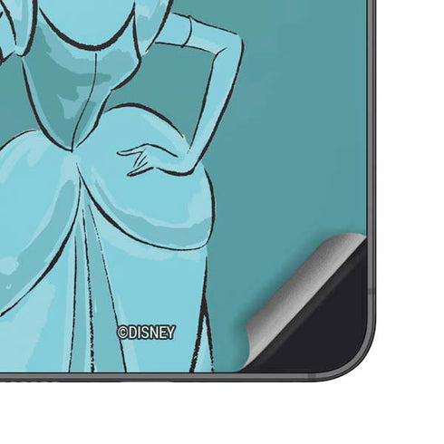 Disney Princess Cinderella Live in the Moment Art Galaxy S23 Skin