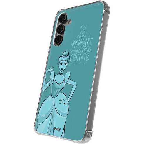 Disney Princess Cinderella Live in the Moment Art Galaxy S24 Plus Clear Case