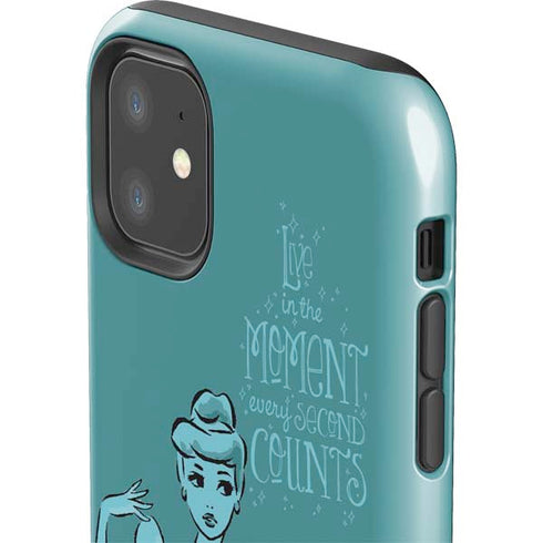 Disney Princess Cinderella Live in the Moment Art iPhone 11 Impact Case
