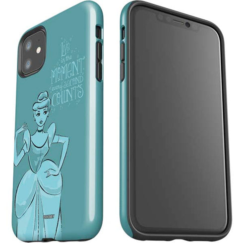 Disney Princess Cinderella Live in the Moment Art iPhone 11 Impact Case