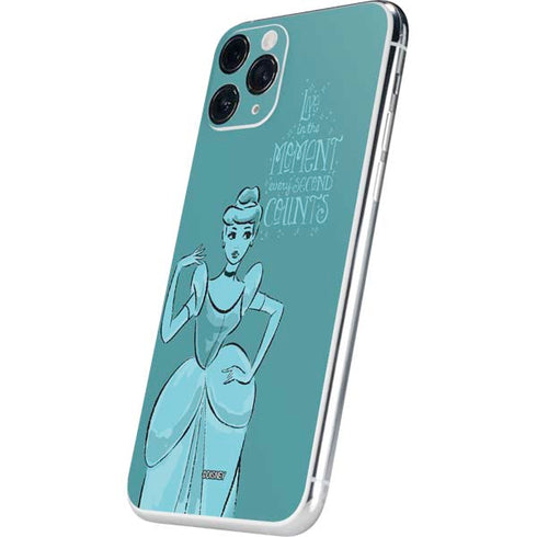 Disney Princess Cinderella Live in the Moment Art iPhone 11 Pro Skin