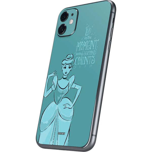 Disney Princess Cinderella Live in the Moment Art iPhone 11 Skin