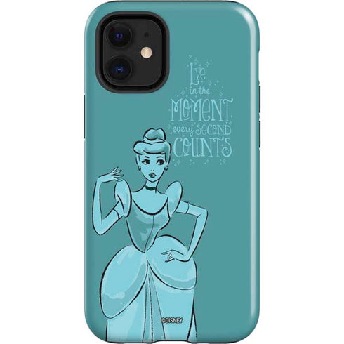 Disney Princess Cinderella Live in the Moment Art iPhone 12 Mini Impact Case