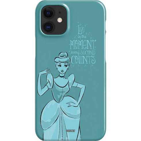Disney Princess Cinderella Live in the Moment Art iPhone 12 Mini Lite Case