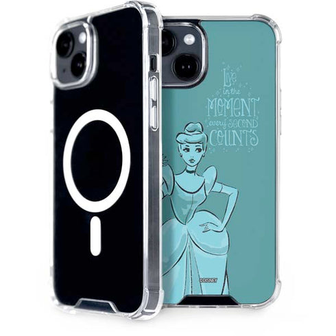 Disney Princess Cinderella Live in the Moment Art iPhone 13 MagSafe Case