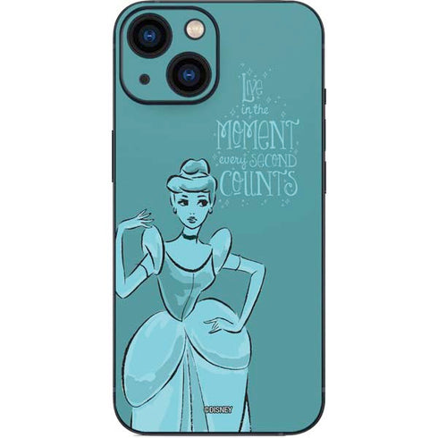 Disney Princess Cinderella Live in the Moment Art iPhone 13 Mini Skin
