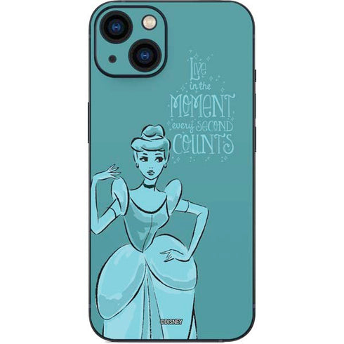 Disney Princess Cinderella Live in the Moment Art iPhone 14 Plus Skin
