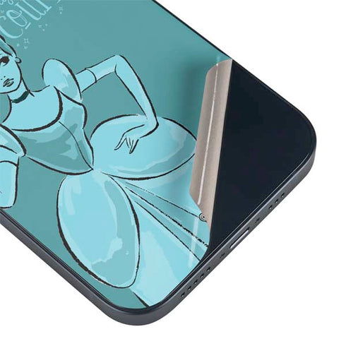 Disney Princess Cinderella Live in the Moment Art iPhone 14 Plus Skin