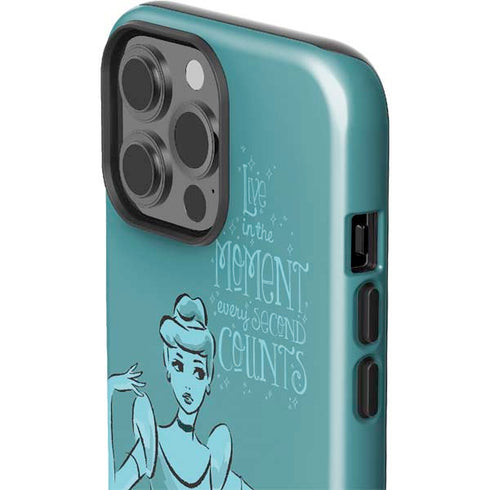 Disney Princess Cinderella Live in the Moment Art iPhone 15 Pro Max Impact Case