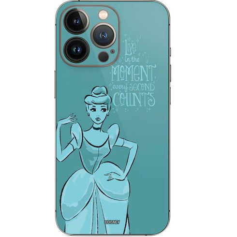 Disney Princess Cinderella Live in the Moment Art iPhone 15 Pro Skin