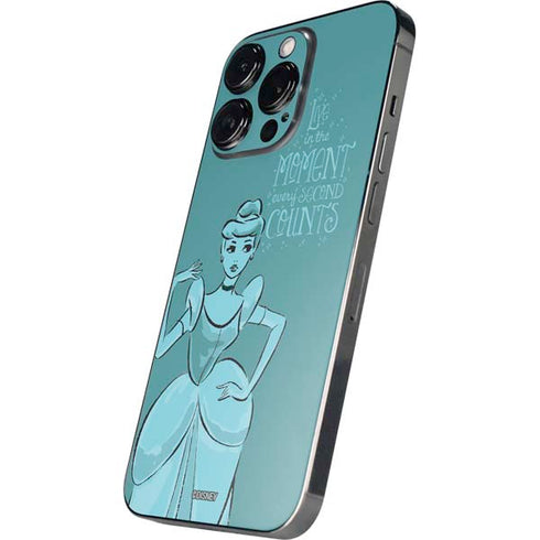Disney Princess Cinderella Live in the Moment Art iPhone 15 Pro Skin