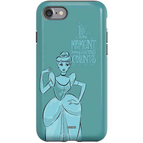 Disney Princess Cinderella Live in the Moment Art iPhone SE (2nd & 3rd Gen) Pro Case