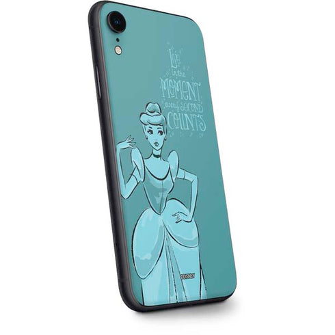 Disney Princess Cinderella Live in the Moment Art iPhone XR Skin