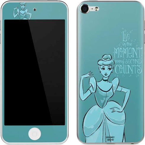 Disney Princess Cinderella Live in the Moment Art Apple iPod Skin
