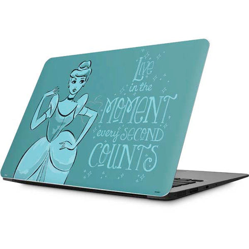 Disney Princess Cinderella Live in the Moment Art Apple MacBook Skin