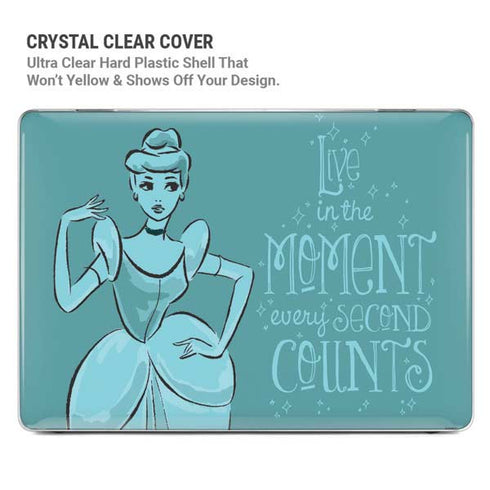 Disney Princess Cinderella Live in the Moment Art MacBook Pro 16in (2021-25) Case plus Skin